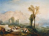 William Turner: View of Ehrenbreitstein (1835)