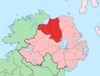 County Londonderry in Nordirland