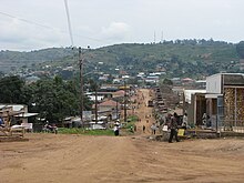 A road in Mubende