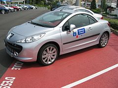 Peugeot 207 CC.