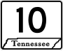 State Route 10 marker