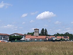 Skyline of Épercieux-Saint-Paul