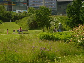 Le jardin en mouvement dans le parc Matisse à Lille