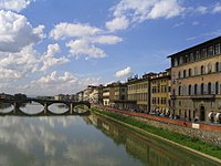 The Arno in Florence