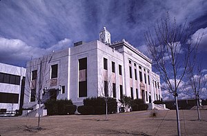 Hall County courthouse in Gainesville