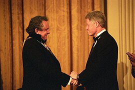 Avec Bill Clinton (8 décembre 1996)