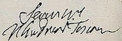 Firma de Juan Gastón de Médici