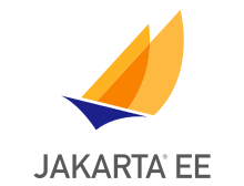 Jakarta EE logo schooner color stacked default