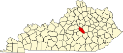 Koartn vo Garrard County innahoib vo Kentucky