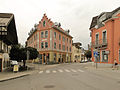 Haus Merkur an der Ecke Bahnhofstraße-Sedanstraße