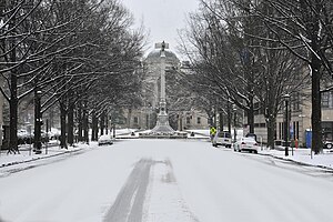 Vista no inverno