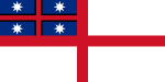 Aanvanklike ontwerp van die vlag van die Verenigde Stamme