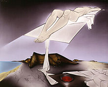 Pain vivant cosmique, oil on canvas, - 81x100 cm, 1978.