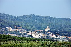 Skyline of Mont-ras