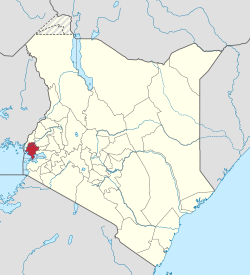 Location in Kenya