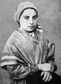 Bernadette Soubirous, gebaore op 7 jannewarie 1841.