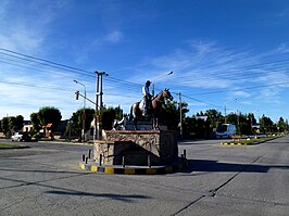 Monumento el Gaucho in Gobernador Gregores