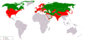 Aire de répartition du Loup gris