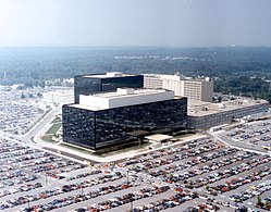 NSA:n päämaja Marylandin Fort Meadessä.