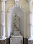 Statuie cu Europa reprezentând continentul, Palazzo Ferreria