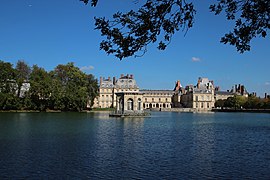 Étang aux Carpes du château, en septembre 2014.