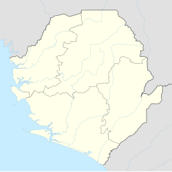 Makeni is located in Sierra Leone