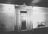 Dörren till kungliga logen 1924