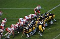 Pittsburgh approaches the Chiefs' goal line