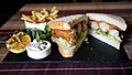 Fish Finger Sandwich platter