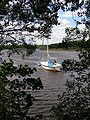 The river between Beaulieu and Bucklers Hard