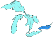 Ontario kaj la aliaj Grandaj Lagoj