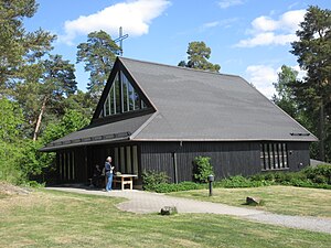 Stiftsgårdens kapellbyggnad.