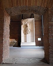 Museo dei Fori imperiali, sala della sezione introduttiva dedicata al Foro di Nerva, in uno degli ambienti al piano terra della Grande aula