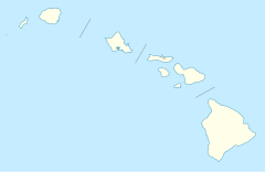 Map of Hawaii showing the locations of mass shootings in 223