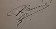 Signature de Pierre Rameil