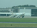 De Belgian Air Force Airbus A310 op de tarmac van Melsbroek