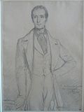 Portrait d'Alphonse de Lamartine