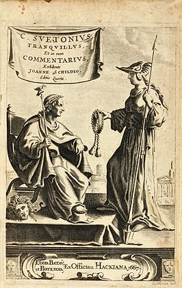 Afbeelding Suetonius door Joanne Schildio, 1667