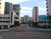Jinggangshan-yliopiston lääketieteen kampusta.