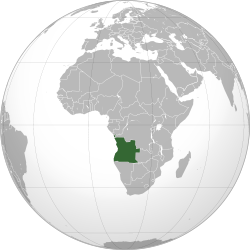 Location wa Angola