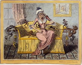 The cholic (1819) George Cruikshank.