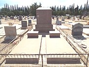 Grave of John Horton and Cora Viola Slaughter in the Calvary Cemetery