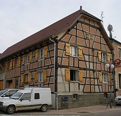 Skyline of Waldighofen