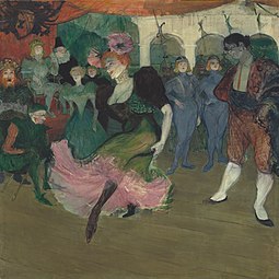 Marcelle Lender danser bolero i Chilpéric (1895-96)