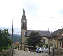 The church in Mitzach