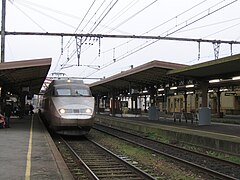 Arrivée du TGV Brive-la-Gaillarde - Lille.