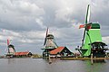 Image 1Oilmill De Zoeker, paintmill De Kat and paltrok sawmill De Gekroonde Poelenburg at the Zaanse Schans (from Windmill)