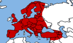 Mapa występowania