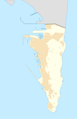 GIB在直布羅陀的位置