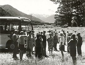 Bus tour, 1972